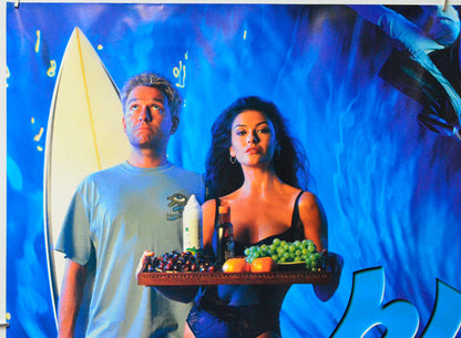 Blue Juice (Top Left) Cinema Quad Movie Poster 