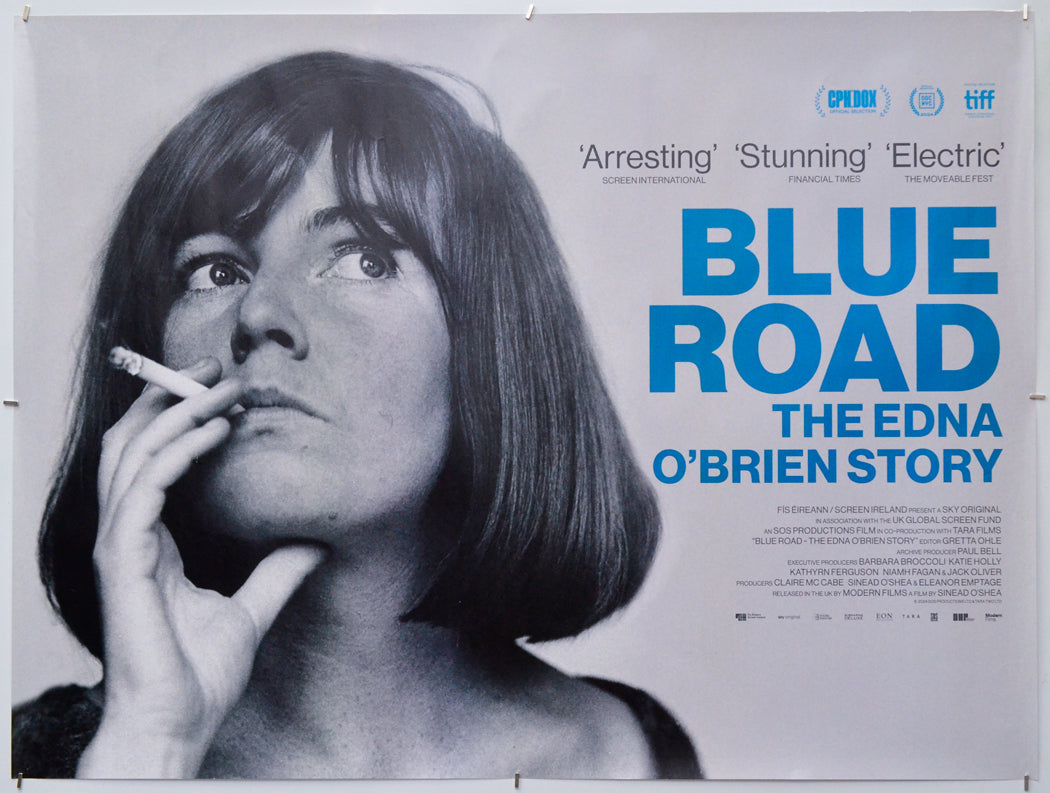 Blue Road - The Edna O'Brien Story - Original Quad Poster - Film Poster - Movie Poster