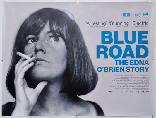 Blue Road - The Edna O'Brien Story - Original Quad Poster - Film Poster - Movie Poster