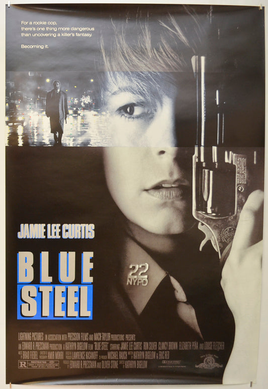 Blue Steel  Original One Sheet Poster - Film Poster - Movie Poster