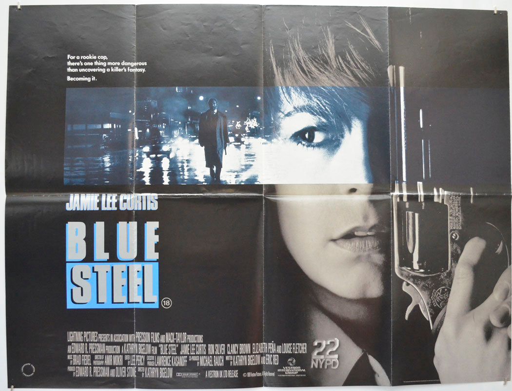 Blue Steel Original Quad Poster - Film Poster - Movie Poster