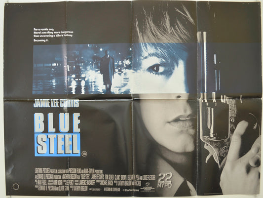 Blue Steel   Original Quad Poster - Film Poster - Movie Poster 