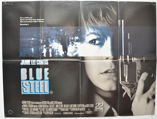 Blue Steel Original Quad Poster - Film Poster - Movie Poster