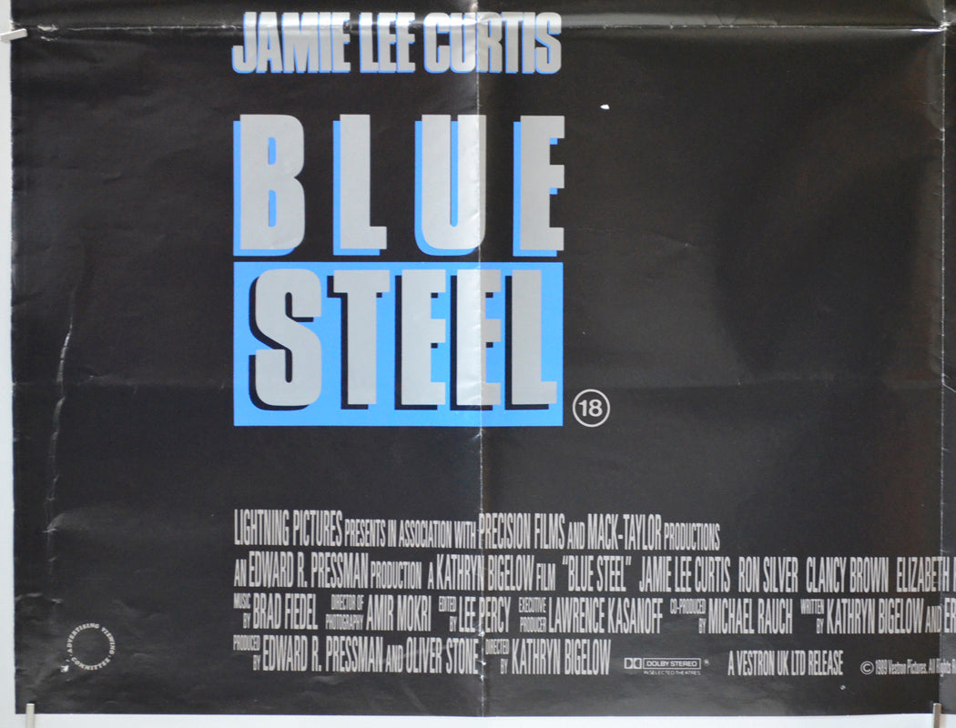 BLUE STEEL (Bottom Left) Cinema Quad Movie Poster 