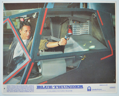 BLUE THUNDER (Card 4) Cinema Colour FOH Stills / Lobby Cards 