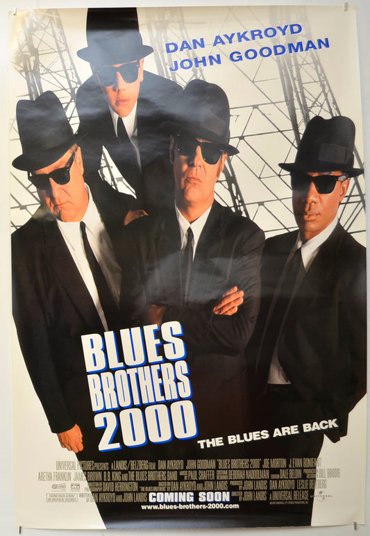 Blues Brothers 2000 Original One Sheet Poster - Film Poster - Movie Poster