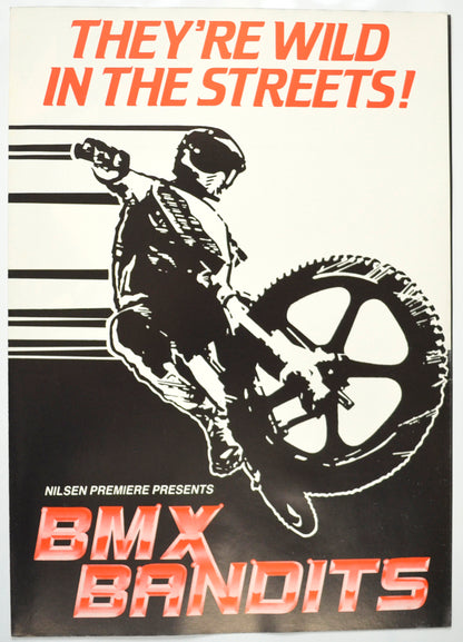 BMX Bandits Original Cinema Exhibitors Press Synopsis / Credits Booklet (UK)