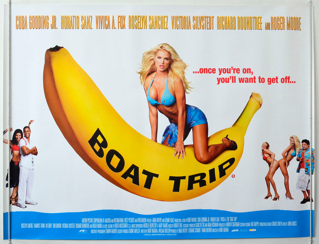 Boat Trip Original British Quad Poster - Movie Poster