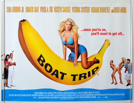 Boat Trip Original British Quad Poster - Movie Poster