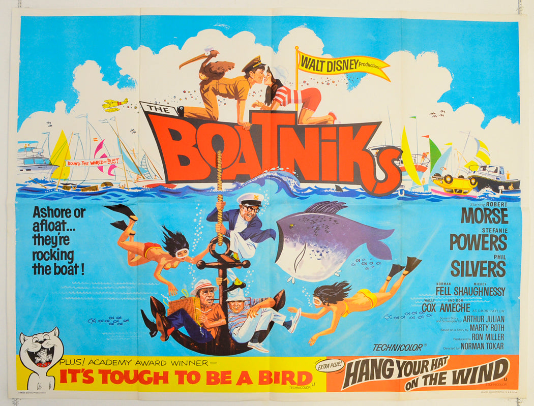 The Boatniks Original Quad Poster - Film Poster - Movie Poster  