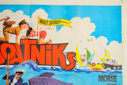 THE BOATNIKS (Top Right) Cinema Quad Movie Poster 