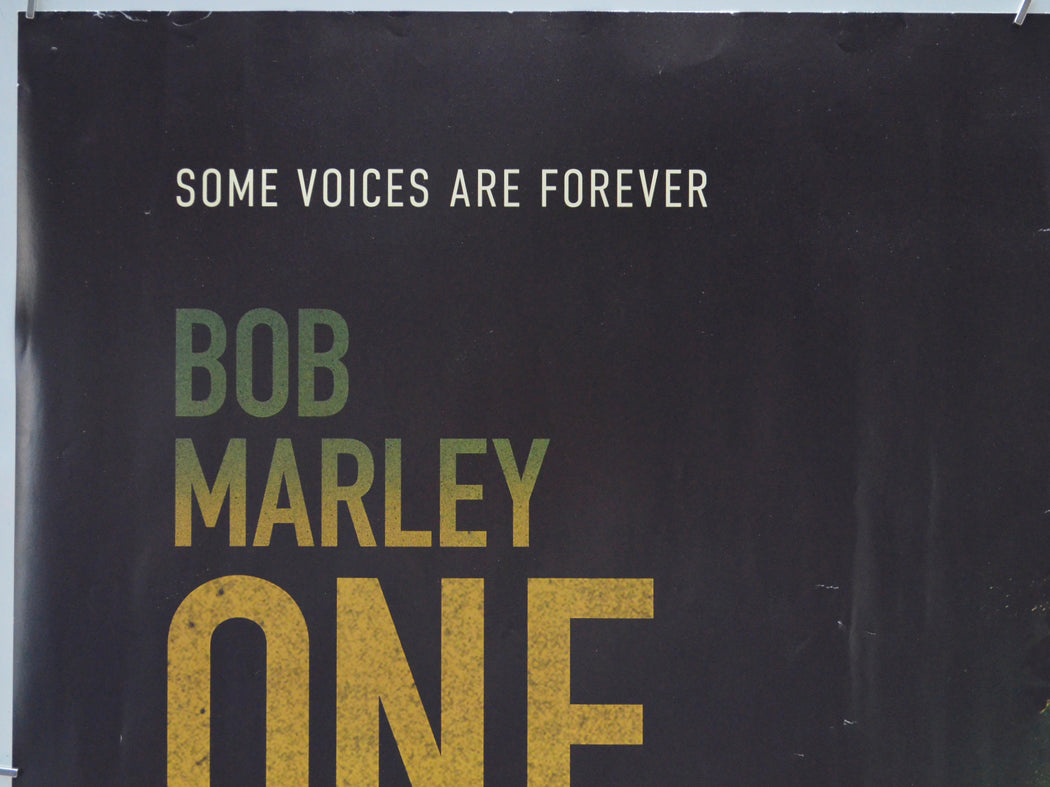 BOB MARLEY: ONE LOVE (Top Left) Cinema Quad Movie Poster 