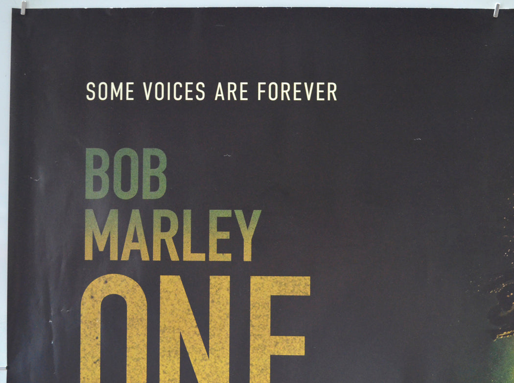 BOB MARLEY: ONE LOVE (Top Left) Cinema Quad Movie Poster 