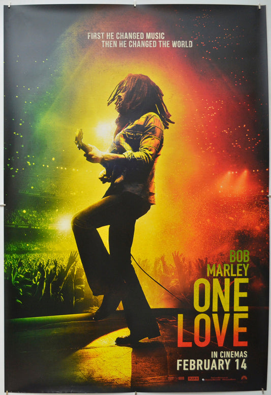 Bob Marley: One Love - Original One Sheet Poster - Film Poster - Movie Poster 