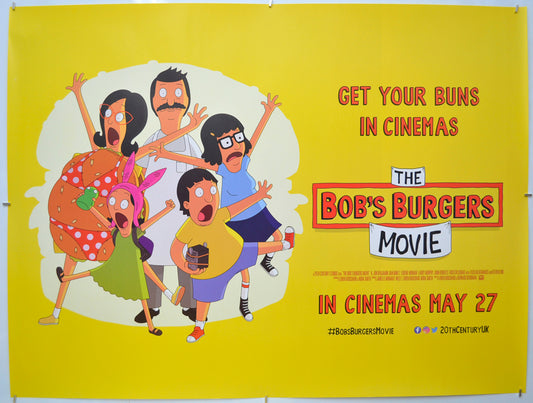The Bob’s Burgers Movie Original Quad Poster - Film Poster - Movie Poster