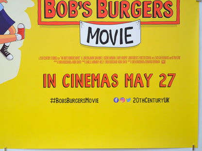 THE BOB’S BURGERS MOVIE (Bottom Right) Cinema Quad Movie Poster 