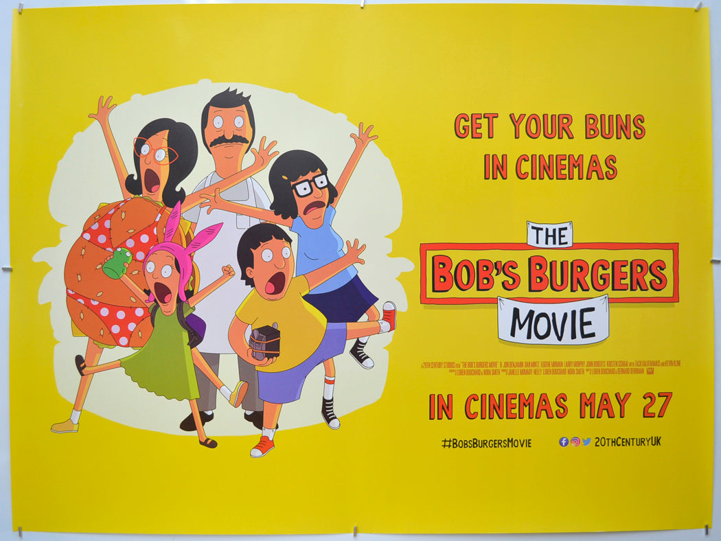 The Bob’s Burgers Movie Original Quad Poster - Film Poster - Movie Poster