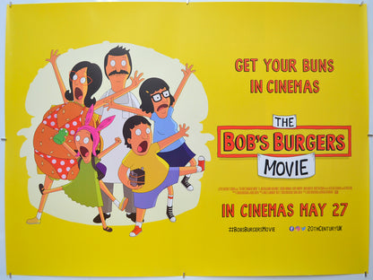 The Bob’s Burgers Movie Original Quad Poster - Film Poster - Movie Poster