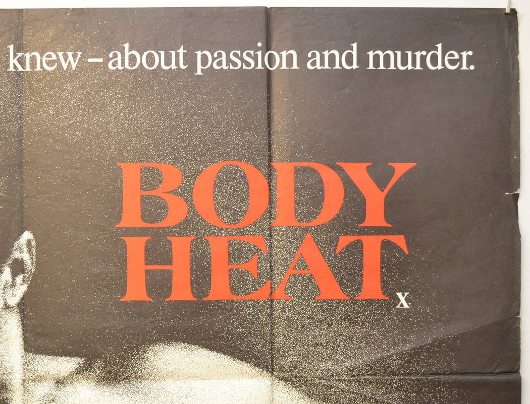 BODY HEAT (Top Right) Cinema Quad Movie Poster 