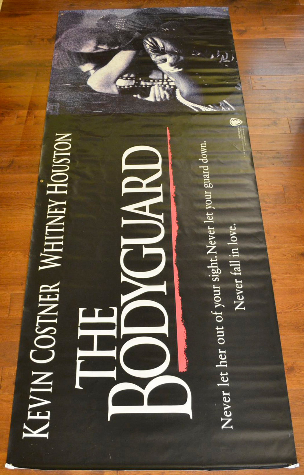 The Bodyguard Original Cinema Banner - Film Banner - Movie Banner - Vinyl Banner