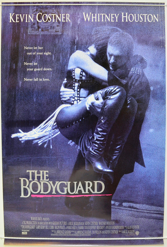 The Bodyguard Original One Sheet Poster - Film Poster - Movie Poster  