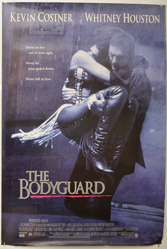 The Bodyguard Original One Sheet Poster - Film Poster - Movie Poster  