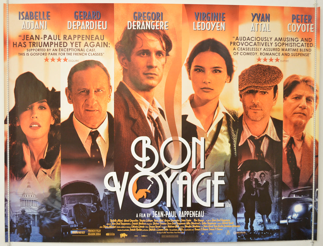 Bon Voyage  Original British Quad Poster - Film Poster - Movie Poster 