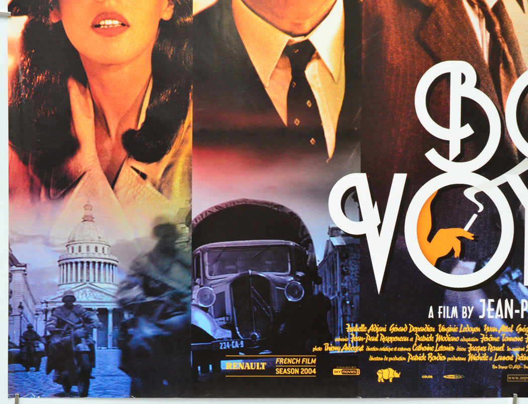 Bon Voyage (Bottom Left) Cinema Quad Movie Poster 