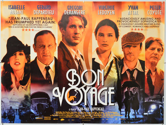Bon Voyage - Original Quad Poster - Film Poster - Movie Poster