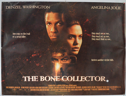 The Bone Collector - Original Quad Poster - Film Poster - Movie Poster