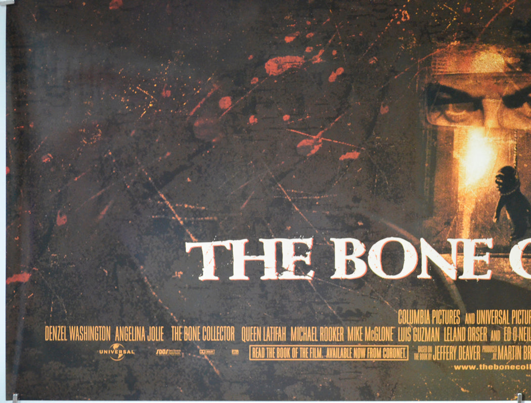 THE BONE COLLECTOR (Bottom Left) Cinema Quad Movie Poster 