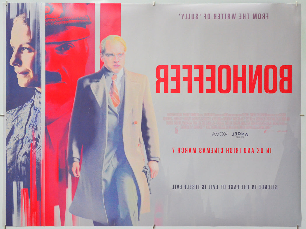 Bonhoeffer (Back) Cinema Quad Movie Poster 