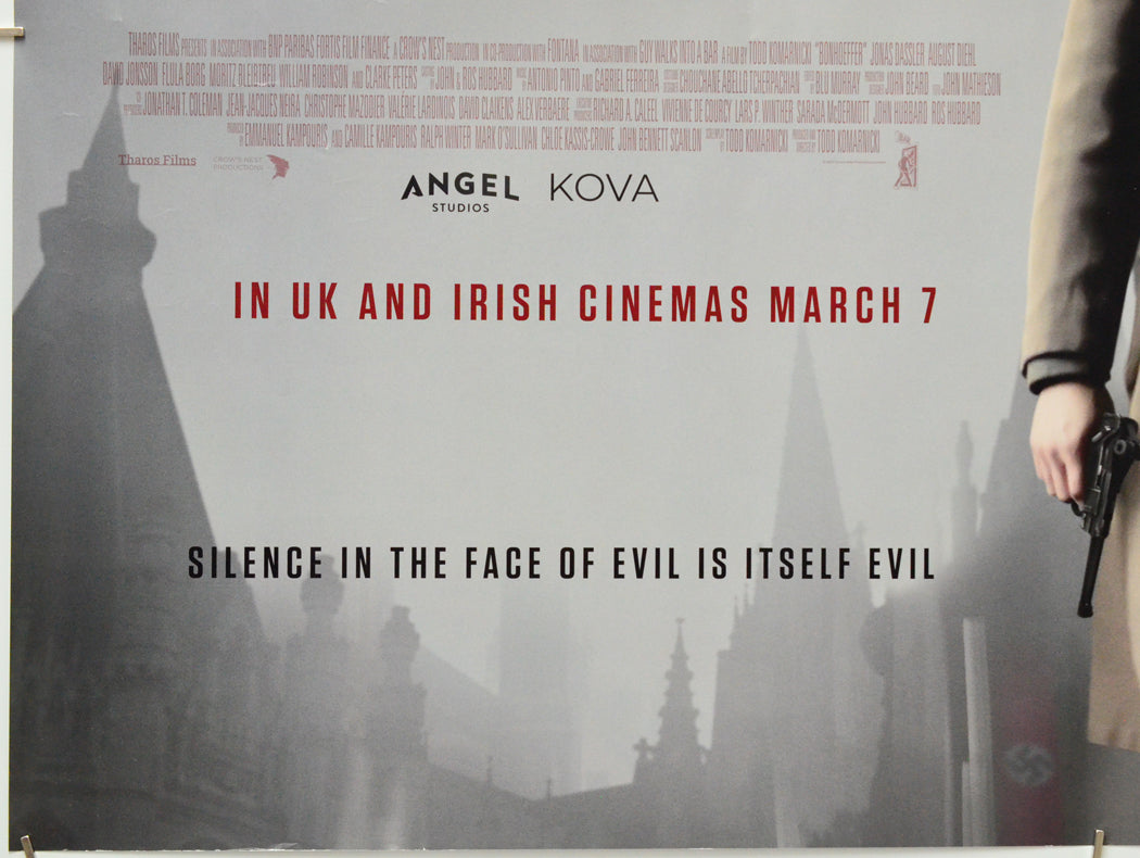 Bonhoeffer (Bottom Left) Cinema Quad Movie Poster 