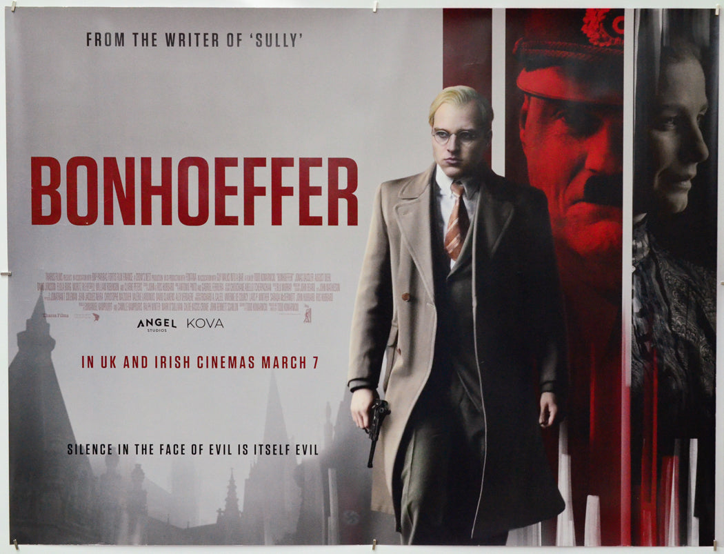 Bonhoeffer - Original Quad Poster - Film Poster - Movie Poster