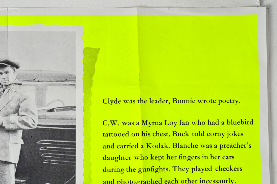 BONNIE AND CLYDE (Top Right) Cinema Quad Movie Poster 