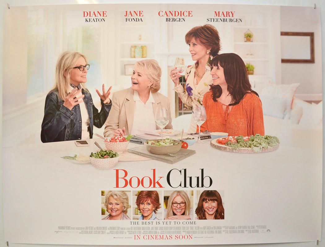 Book Club Original Quad Poster - Film Poster - Movie Poster