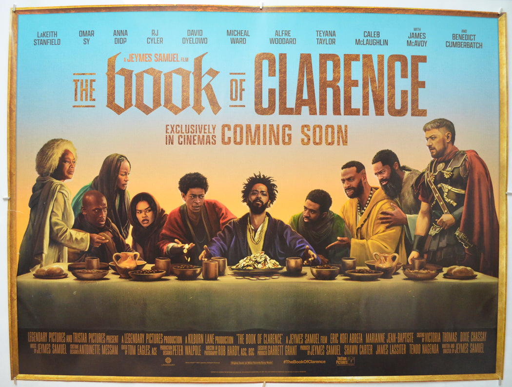 The Book Of Clarence  Original Quad Poster - Film Poster - Movie Poster