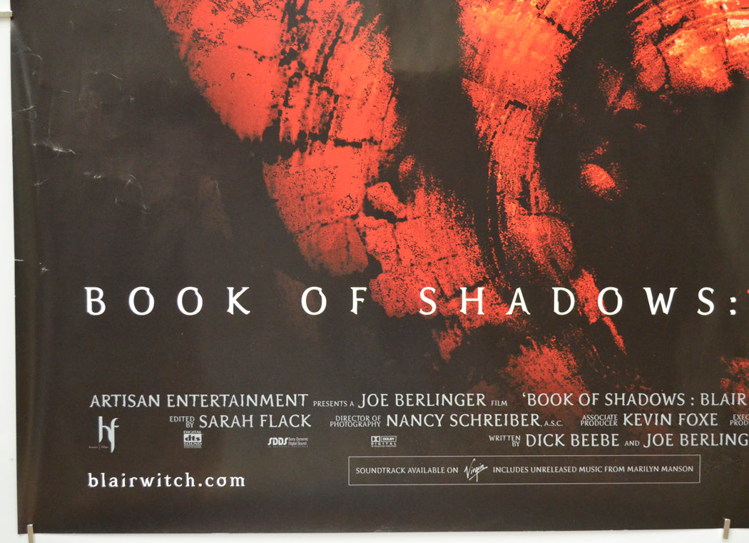 BOOK OF SHADOWS : BLAIR WITCH 2 (Bottom Left) Cinema Quad Movie Poster 