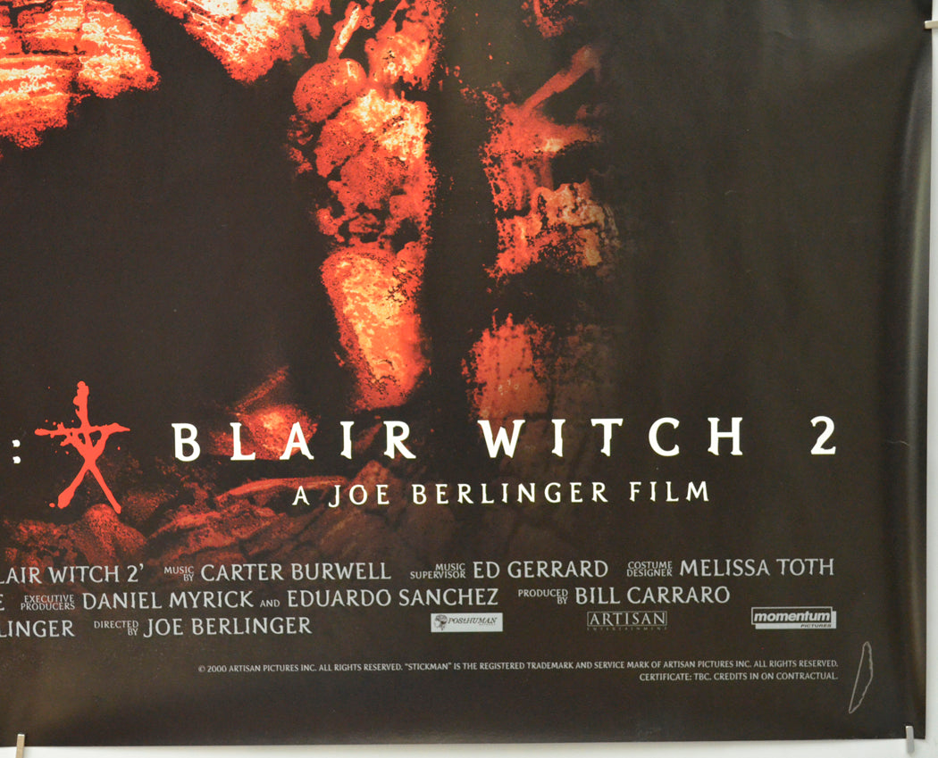 BOOK OF SHADOWS : BLAIR WITCH 2 (Bottom Right) Cinema Quad Movie Poster 