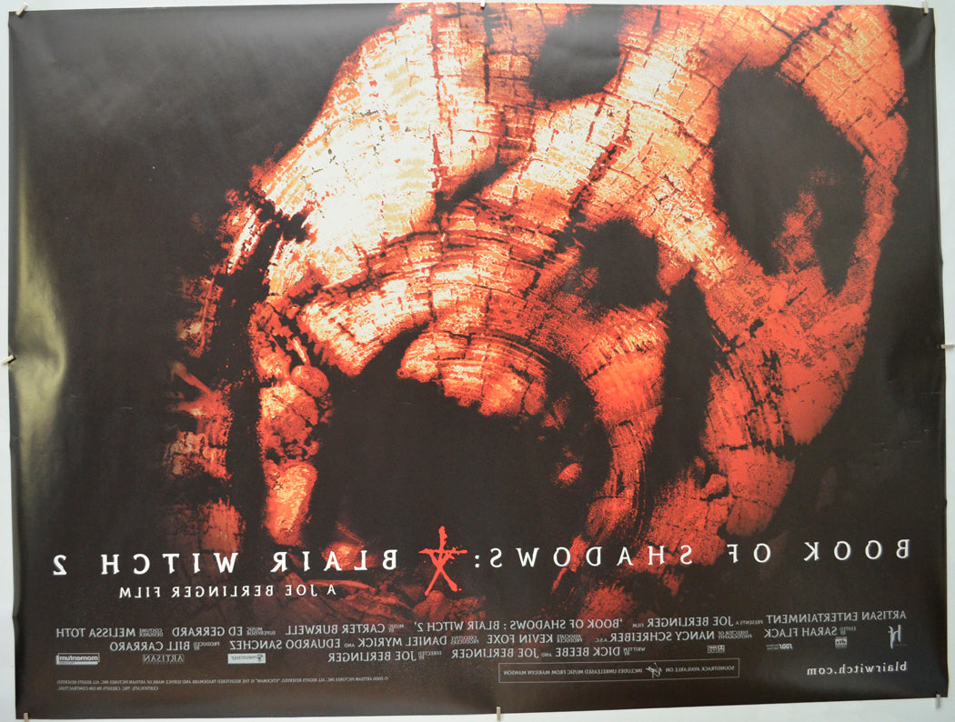 BOOK OF SHADOWS : BLAIR WITCH 2 (Back) Cinema Quad Movie Poster 