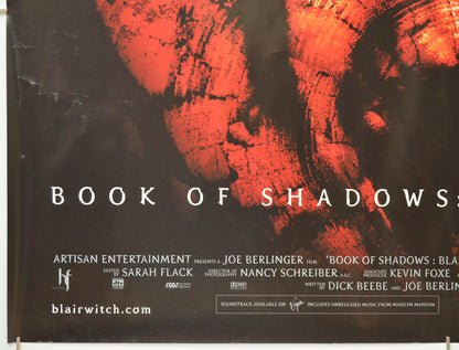 BOOK OF SHADOWS : BLAIR WITCH 2 (Bottom Left) Cinema Quad Movie Poster 