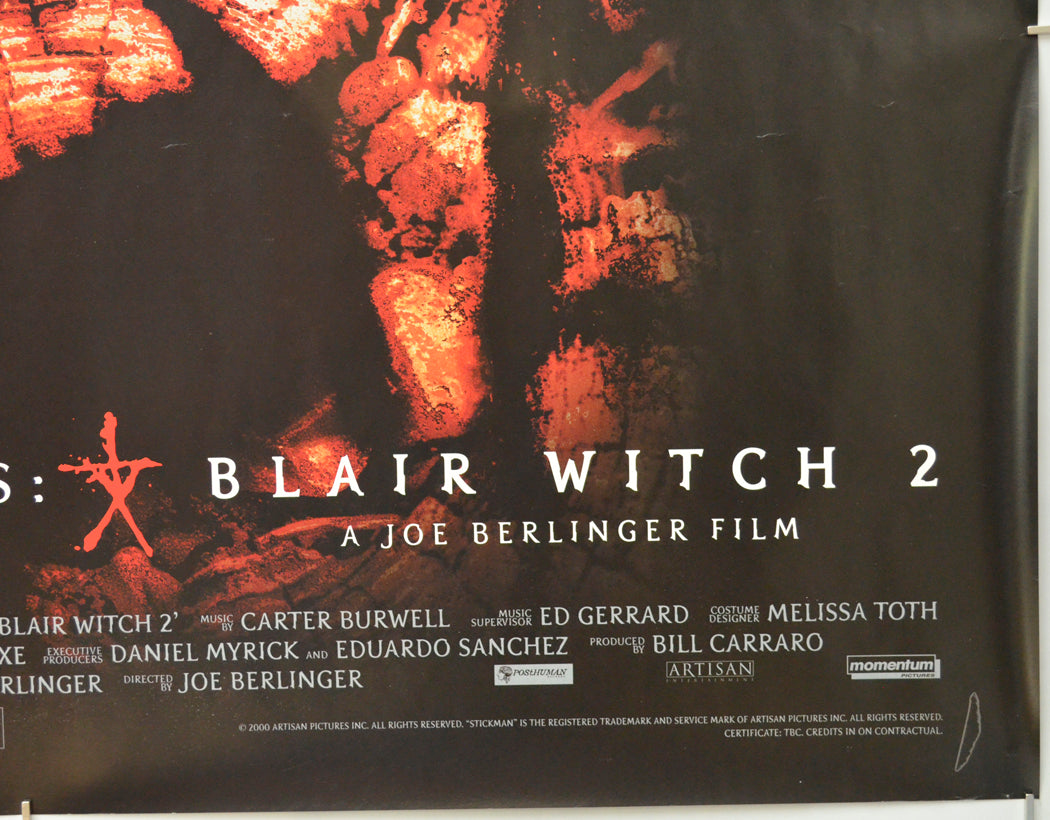 BOOK OF SHADOWS : BLAIR WITCH 2 (Bottom Right) Cinema Quad Movie Poster 