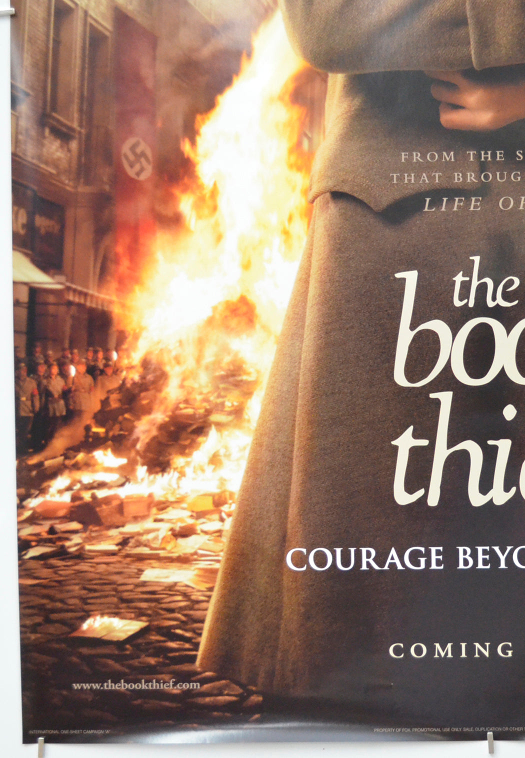 THE BOOK THIEF (Bottom Left) Cinema One Sheet Movie Poster 