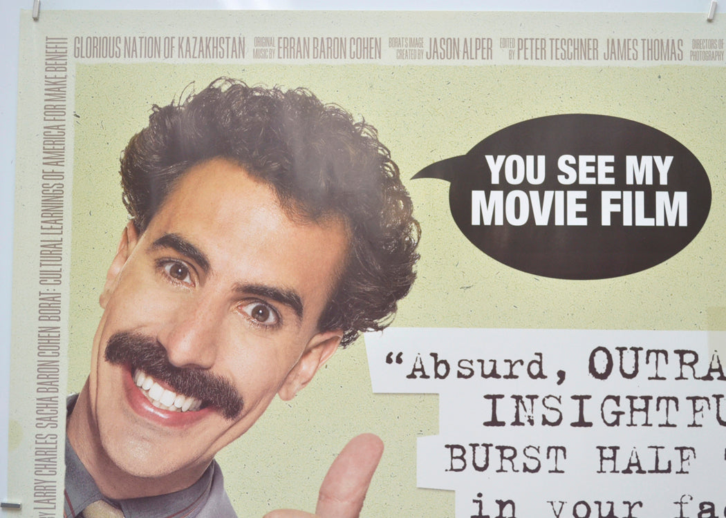 BORAT (Top Left) Cinema Quad Movie Poster 