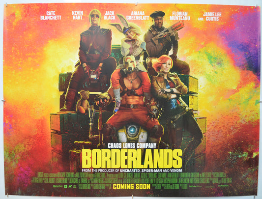 Borderlands  Original Quad Poster - Film Poster - Movie Poster