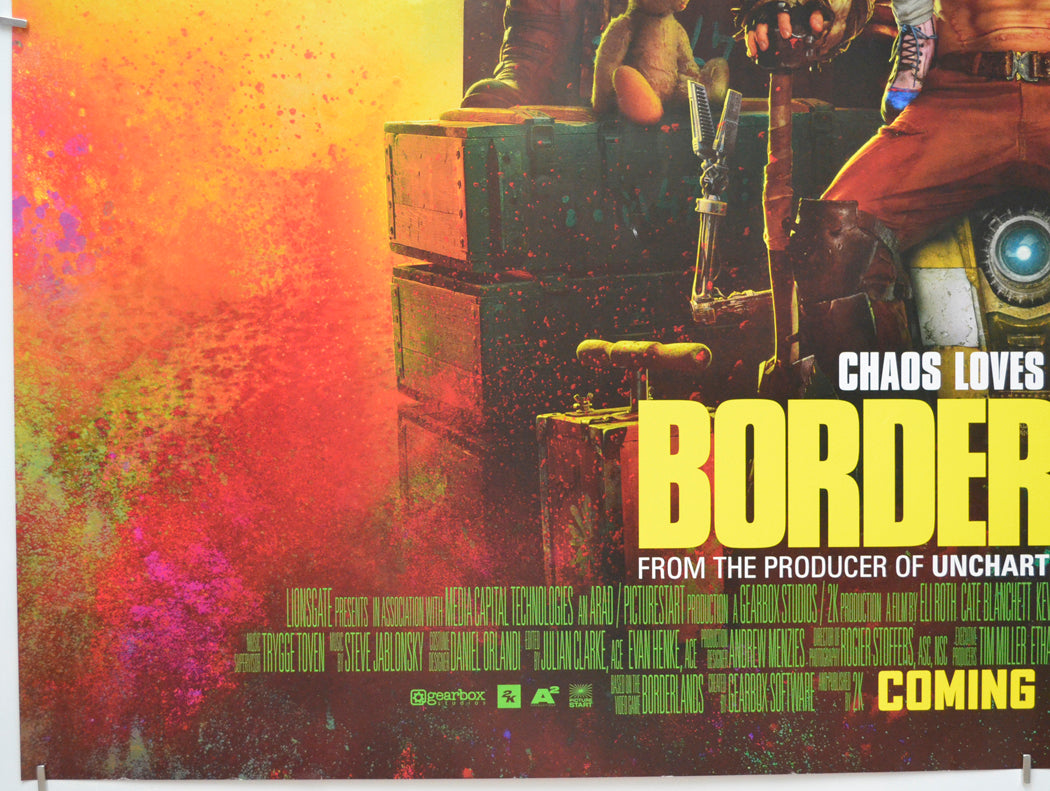 BORDERLANDS (Bottom Left) Cinema Quad Movie Poster 