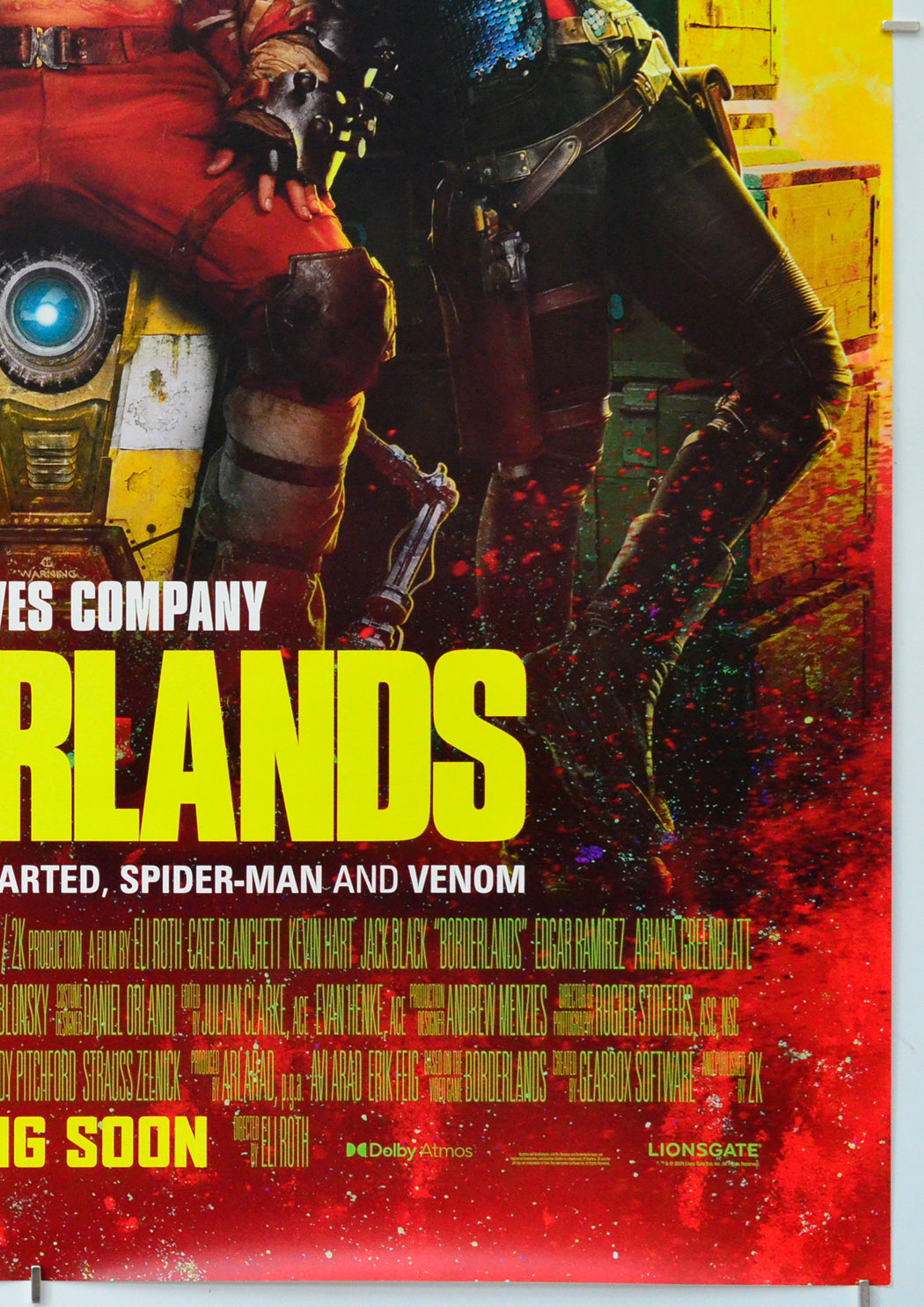 Borderlands (Bottom Right) Cinema One Sheet Movie Poster 