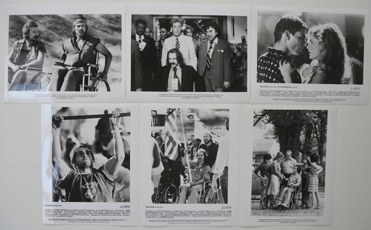 Born On The Fourth Of July  6 Original Black And White Press Stills 