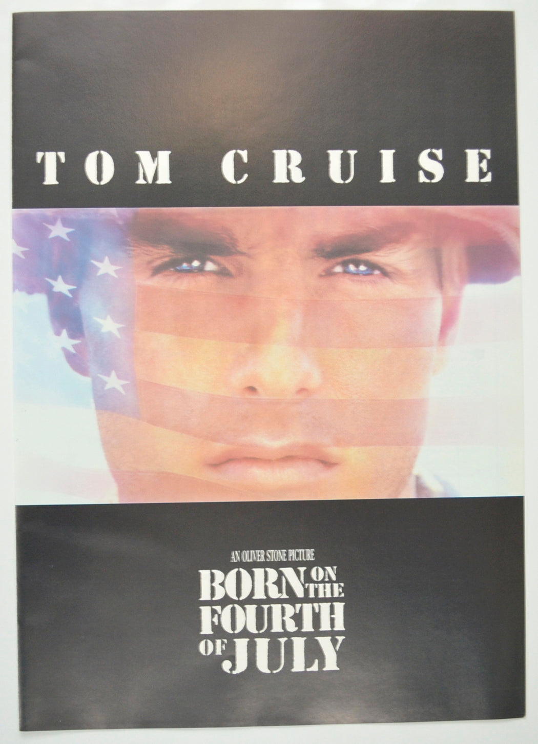 Born On The Fourth Of July Original Cinema Exhibitors Press Synopsis / Credits Booklet (UK)