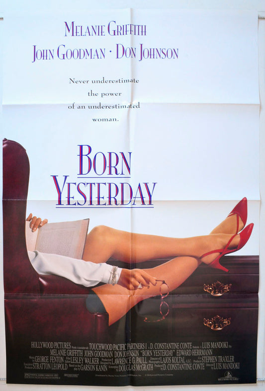 Born Yesterday Original One Sheet Poster - Movie Poster